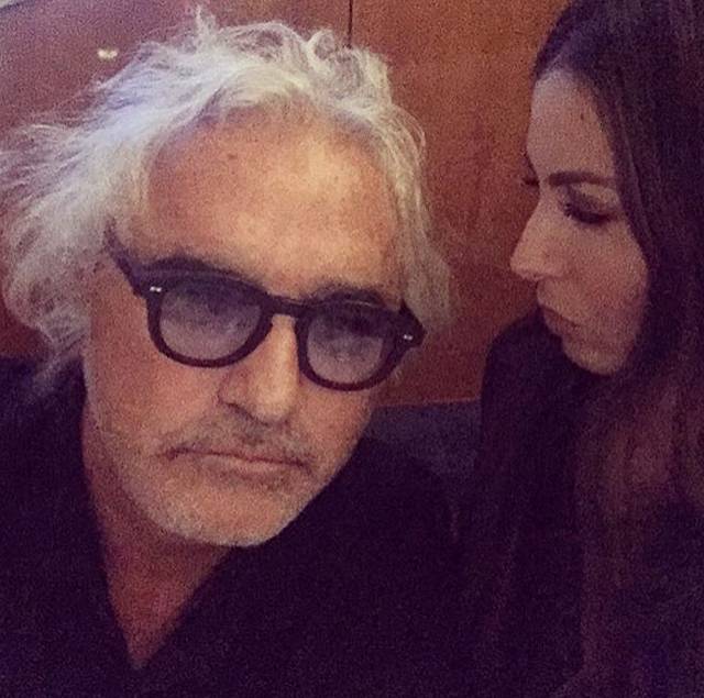 Se Flavio è contento lo sono anch&#39;<b>io. Noi</b> siamo felici&#39; - 1455636787_gregoraci_briatore_rifatto