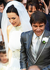 Antonio Conte ed Elisabetta Muscarello a nozze: le foto