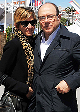 Carlo Verdone a Cannes con la figlia Giulia: le foto