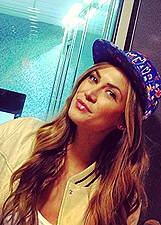 Melissa Satta, modella per Sport Week, ospite a Radio Deejay: foto