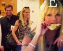 Michelle Hunziker, pranzo gustoso con Tomaso