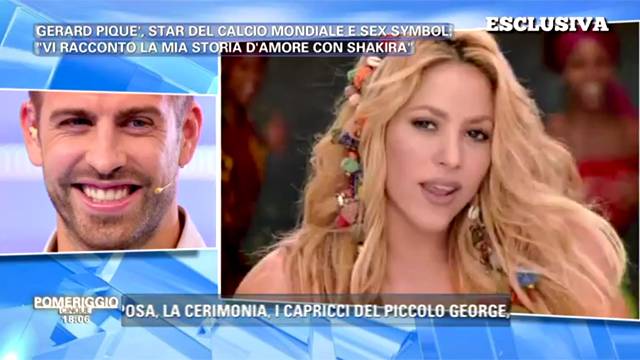 1495539620 gerard pique pomeriggio5 3 Piqué por primera vez en un programa de Mediaset y habla de planes de boda con Shakira
