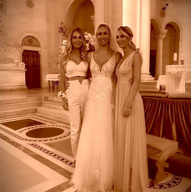 Le tre sorelle Blasi: Ilary, Silvia e Melory