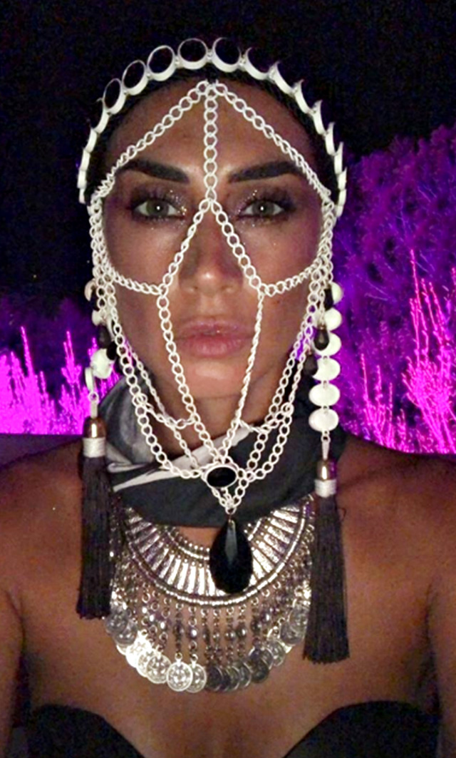 Melissa Satta alla festa di Philippe Renault Jr. a Porto Cervo