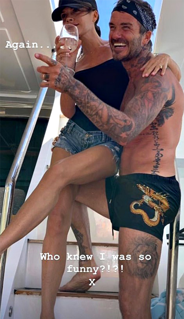 David e Victoria Beckham hanno trascorso gran parte delle vacanze estive 2019 in Puglia