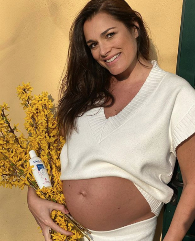 Alena darà alla luce la sua prima figlia femmina a giugno