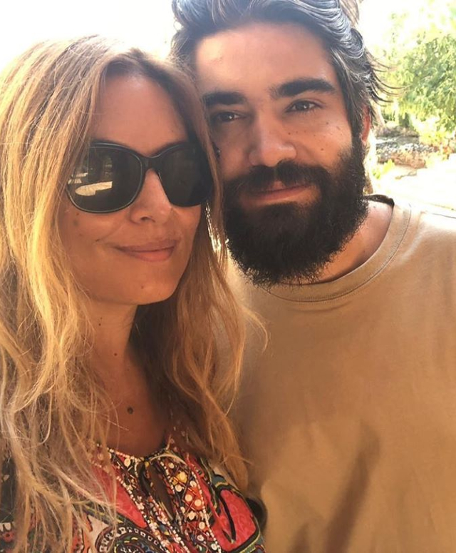 Selvaggia Lucarelli, 46 anni, con il fidanzato Lorenzo Biagiarelli, 30: lo chef scherza sul suo recente aumento di peso