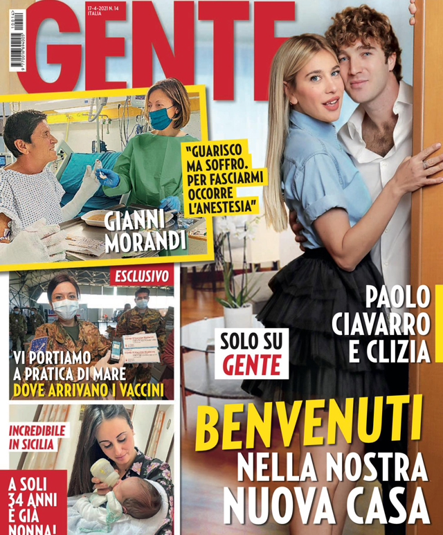 Clizia Incorvaia e Paolo Ciavarro svelano la casa dove convivono a Roma: vogliono un bebè