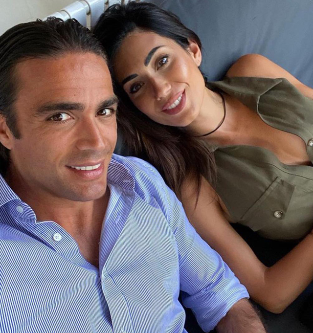 Alessandro Matri, 36 anni, insieme alla moglie Federica Nargi, 31