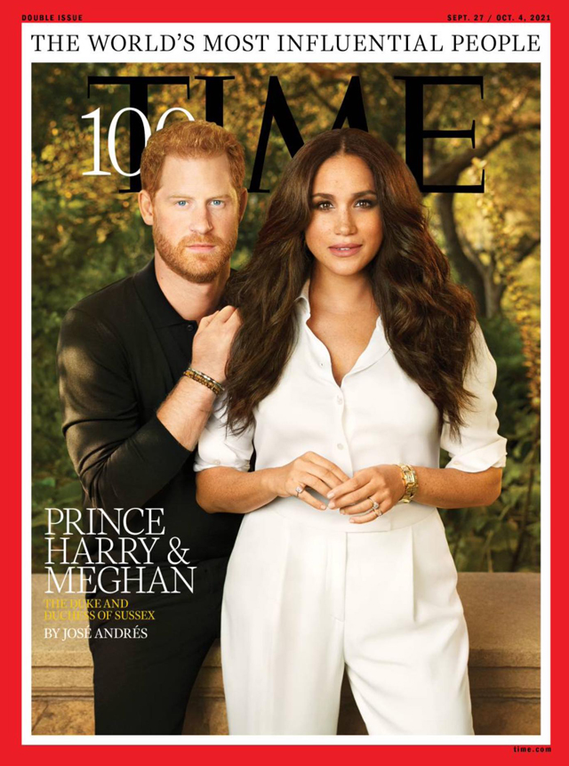 Harry e Meghan bellissimi sulla copertina di Time: sono tra i più influenti al mondo