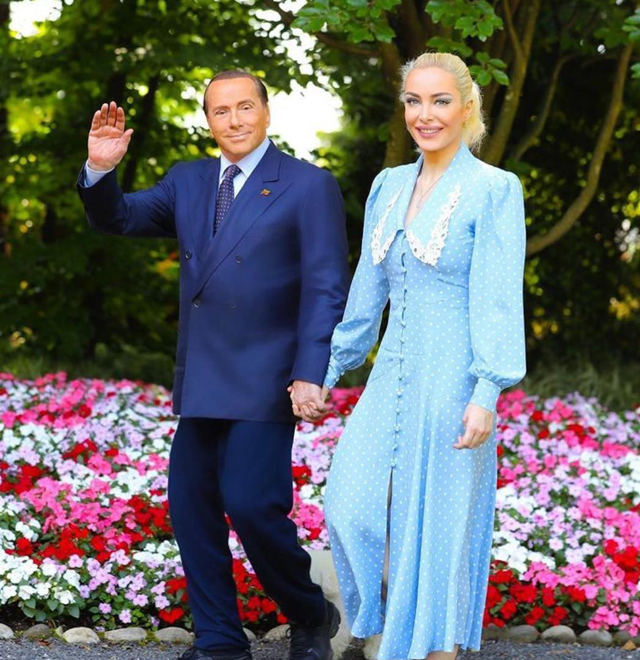 Silvio Berlusconi compie 85 anni, gli auguri social della fidanzata 31enne: foto