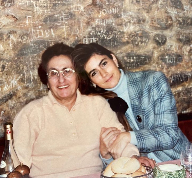 Romina Power, 70 anni, con l'ex suocera Jolanda Carrisi, morta a 96 anni nel 2019