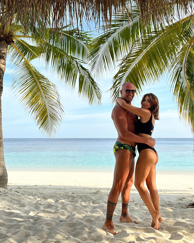 Stefano Bettarini e Nicoletta Larini innamorati più che mai alle Maldive