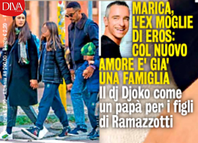 Marica Pellegrinelli col nuovo fidanzato Dj Djoko a Milano: lui è già uno di famiglia