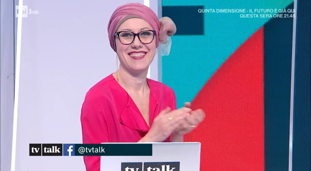 Silvia Motta di 'Tv Tal'' rivela perché porta sempre il turbante in onda