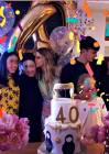 Nicoletta Romanoff festeggia i suoi primi 40 anni