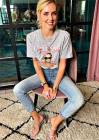 Chiara Ferragni, una t-shirt con il suo viso: 'La mia maglietta da concerto'