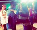 Micol Olivieri e Christian Massella a Gallipoli con Arya