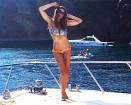 Cecilia Capriotti, ballo sotto il sole alle Eolie