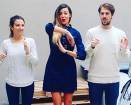 Alessia Fabiani, un tuffo nel passato da Letterina