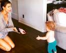 Elisabetta Canalis, i primi passi di Skyler Eva