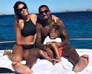 Melissa Satta, ancora vacanze con Boateng e Maddox