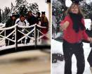 Neve a Roma: il dolce risveglio dei vip dalla Blasi alla Perego e…