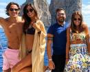 Federica Nargi e Alessandro Matri, settembre a Capri con gli amici