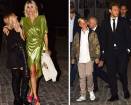 Ilary Blasi, look in verde al Colosseo