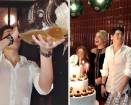 Simona Ventura e Bettarini al party per i 18 anni di Giacomo