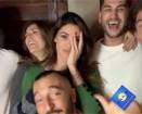 Alla cena natalizia di Belen si rivede Gustavo