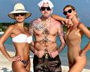Facchinetti con Wilma e Alessia Marcuzzi