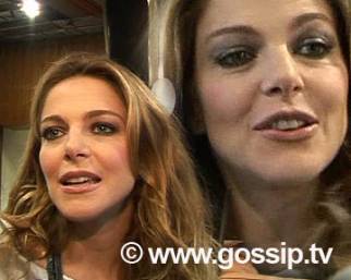 Claudia Gerini, segretaria pasticciona