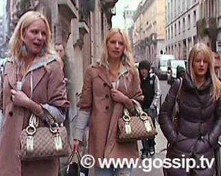 Camilla Sjoberg, un po' di shopping con la sorellina