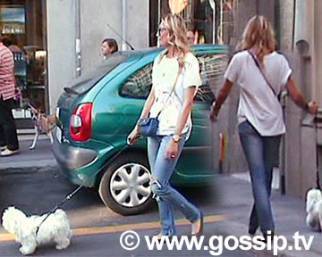 Elenoire Casalegno, lei, il cane e Luca...