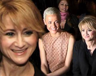 Luciana Littizzetto irrompe a Milano Moda