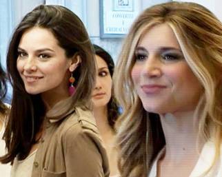 Bellissime all’inaugurazione di Stefanel