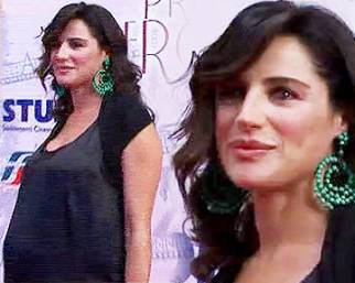 Luisa Ranieri, splendida con il pancione