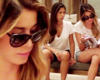 Aida Yespica, shopping con la sorella