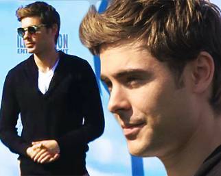 Zac Efron a Roma con Danny De Vito