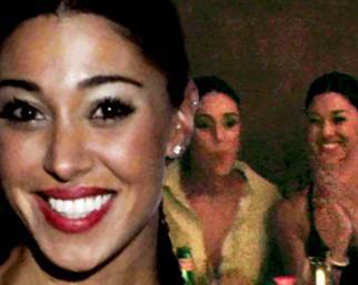 Belen Rodriguez, serena e felice con le amiche