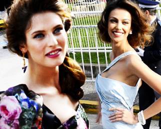 Balti, Marini, Ghenea, bellezze italiane a Cannes