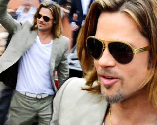 Brad Pitt a Cannes, bello e possibile