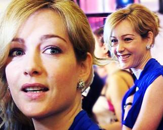 Cristiana Capotondi, il red carpet s'illumina