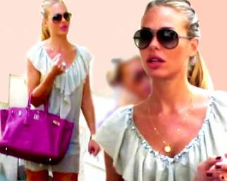 Ilary Blasi, shopping da Chanel
