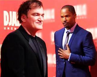 Django Unchained a Roma: tutti pazzi per Tarantino