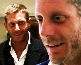 Lapo Elkann a Roma con il suo stile