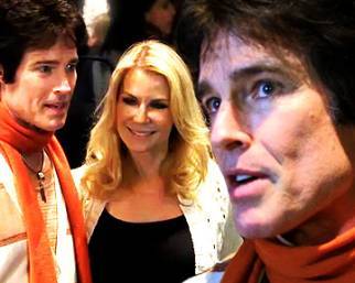 Ronn Moss e Katherine Kelly Lang da Biagiotti