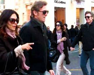 Sabrina Ferilli e Flavio Cattaneo, pomeriggio da piccioncini