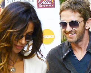 Gerard Butler e Madalina Ghenea, to Rome with love